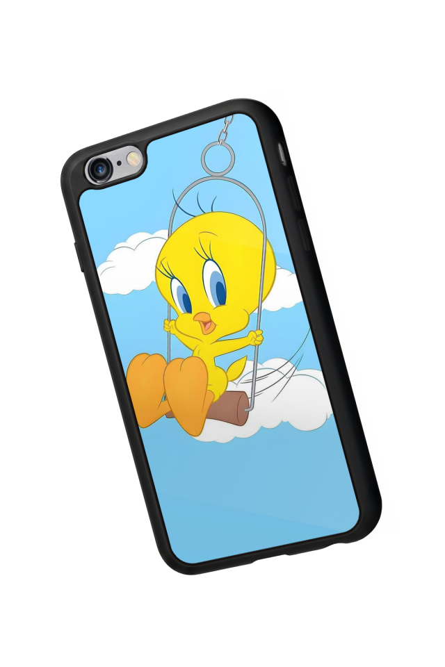 iPhone 6s Plus Uyumlu Tweety Tasarımlı Glossy Premium Kılıf