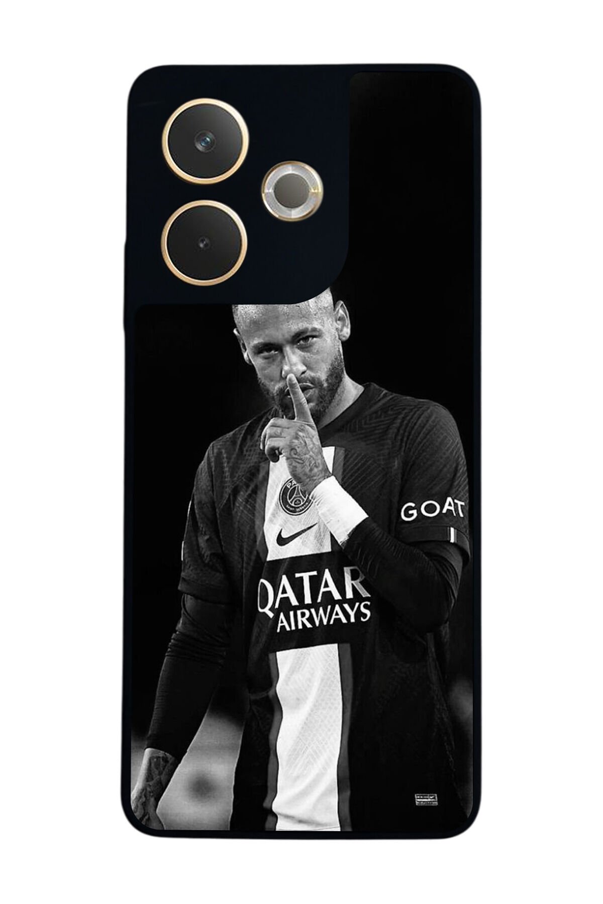 Oppo A5 Pro Uyumlu Neymar Tasarımlı Glossy Premium Kılıf