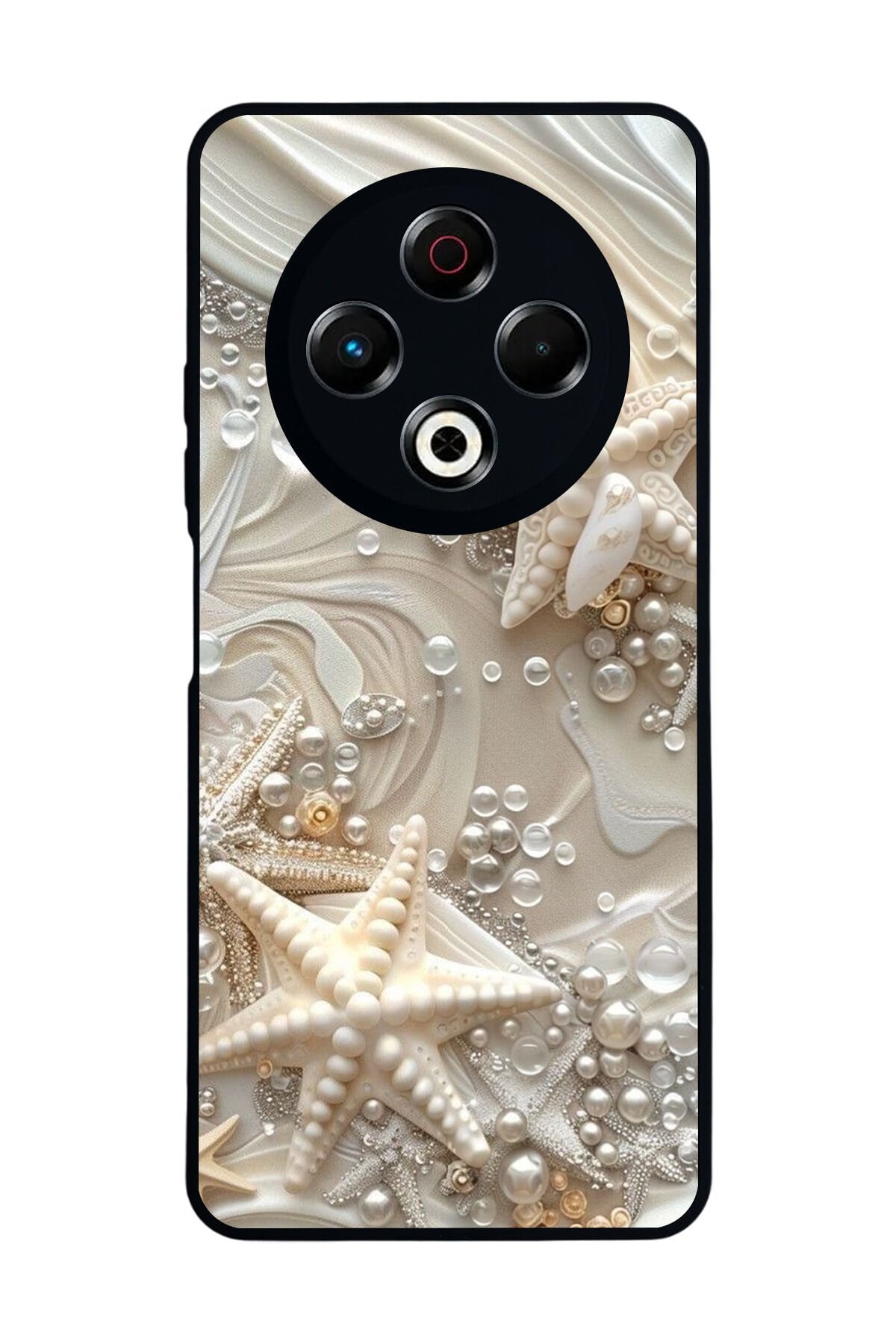 Tecno Spark 30 Uyumlu İnci Tasarımlı Glossy Premium Kılıf