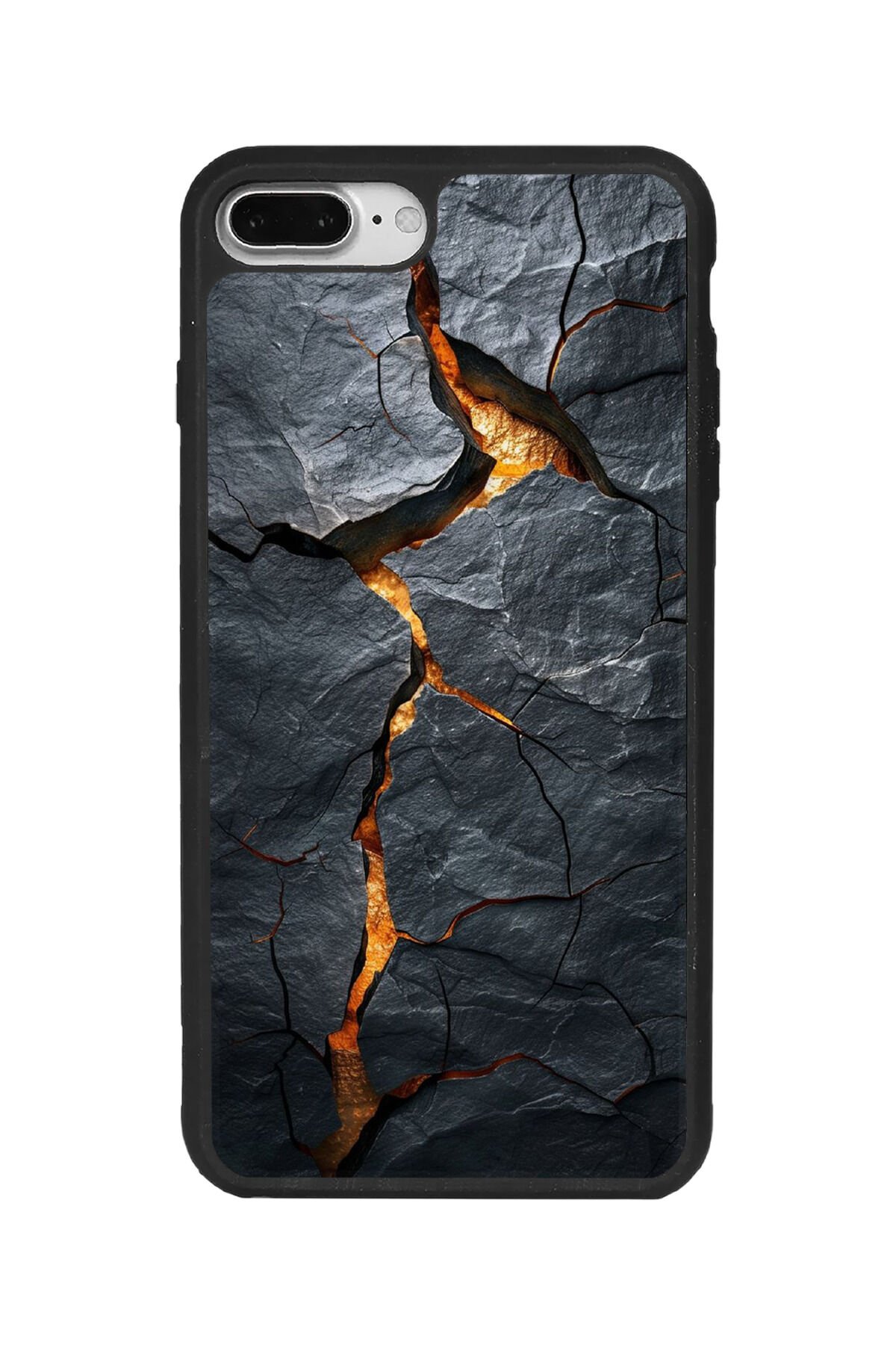 Apple iPhone 7 Plus Siyah Silikon Kılıf Çiziklere ve Darbelere Karşı Koruma
