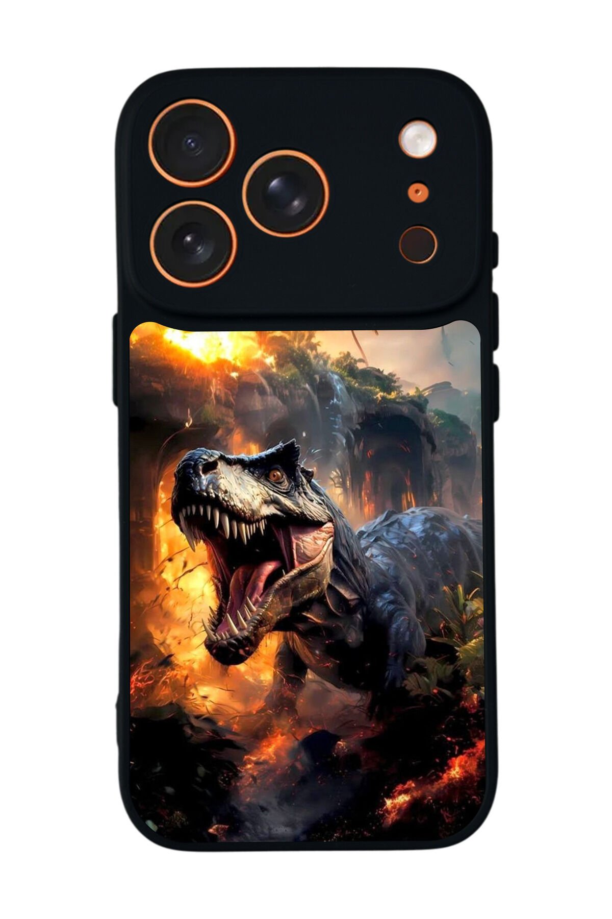 iPhone 17 Pro Uyumlu T-ReiPhone 17 Pro Tasarımlı Glossy Premium Kılıf
