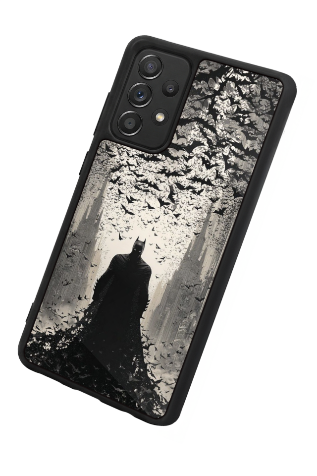 Samsung Galaxy A72 Uyumlu Batman Tasarımlı Glossy Premium Kılıf