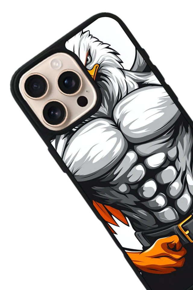 iPhone 15 Pro Max Uyumlu Besiktas Tasarımlı Glossy Premium Kılıf