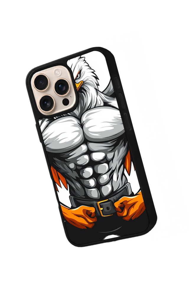 iPhone 15 Pro Max Uyumlu Besiktas Tasarımlı Glossy Premium Kılıf