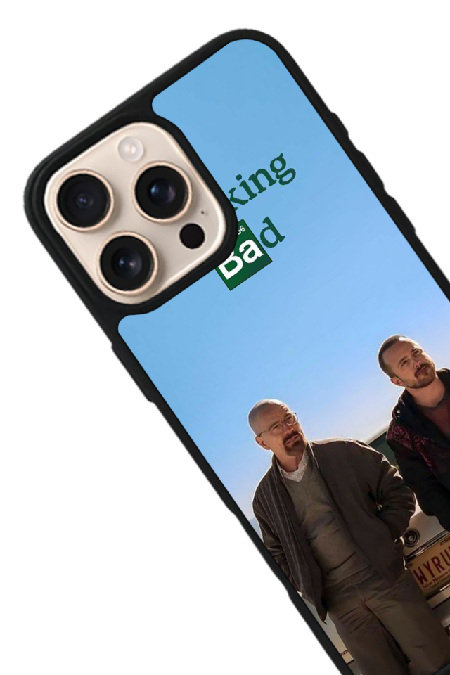 iPhone 15 Pro Max Uyumlu BreakingBad Tasarımlı Glossy Premium Kılıf