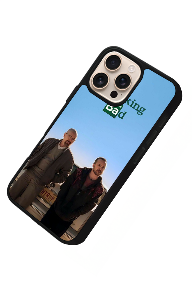 iPhone 15 Pro Max Uyumlu BreakingBad Tasarımlı Glossy Premium Kılıf
