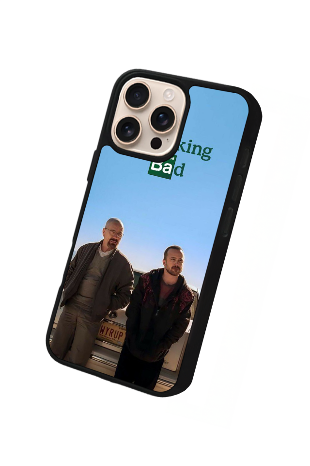 iPhone 15 Pro Max Uyumlu BreakingBad Tasarımlı Glossy Premium Kılıf