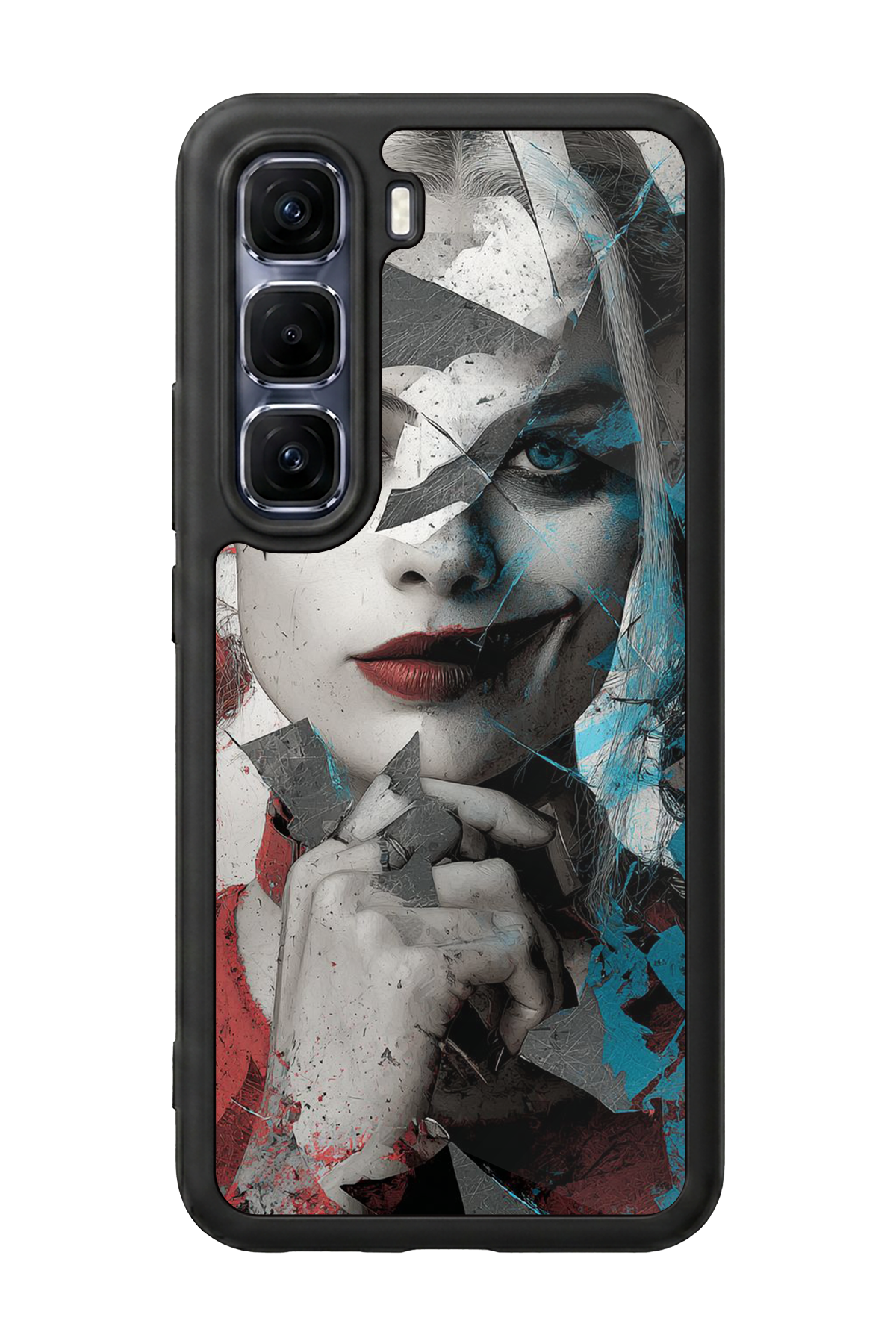 Infinix Hot 60 Pro Plus Uyumlu HarleyQueen Tasarımlı Glossy Premium Kılıf