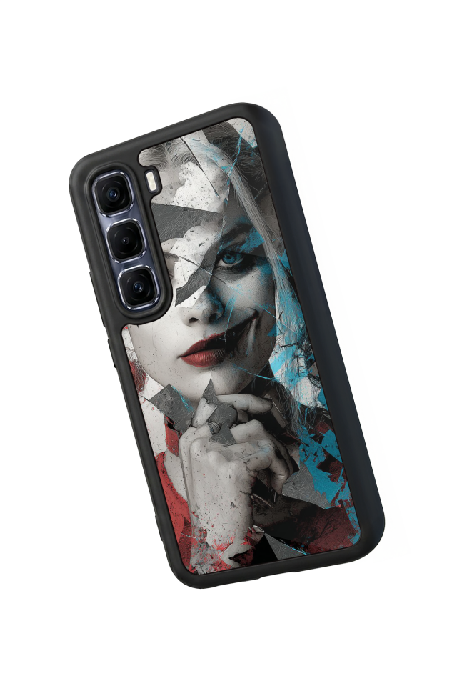Infinix Hot 60 Pro Plus Uyumlu HarleyQueen Tasarımlı Glossy Premium Kılıf