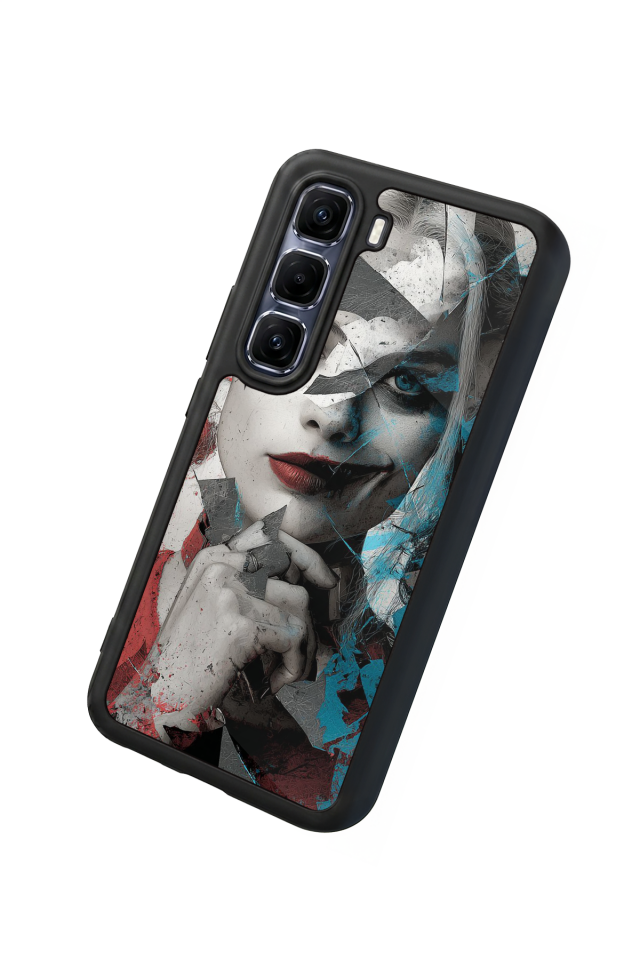 Infinix Hot 60 Pro Plus Uyumlu HarleyQueen Tasarımlı Glossy Premium Kılıf