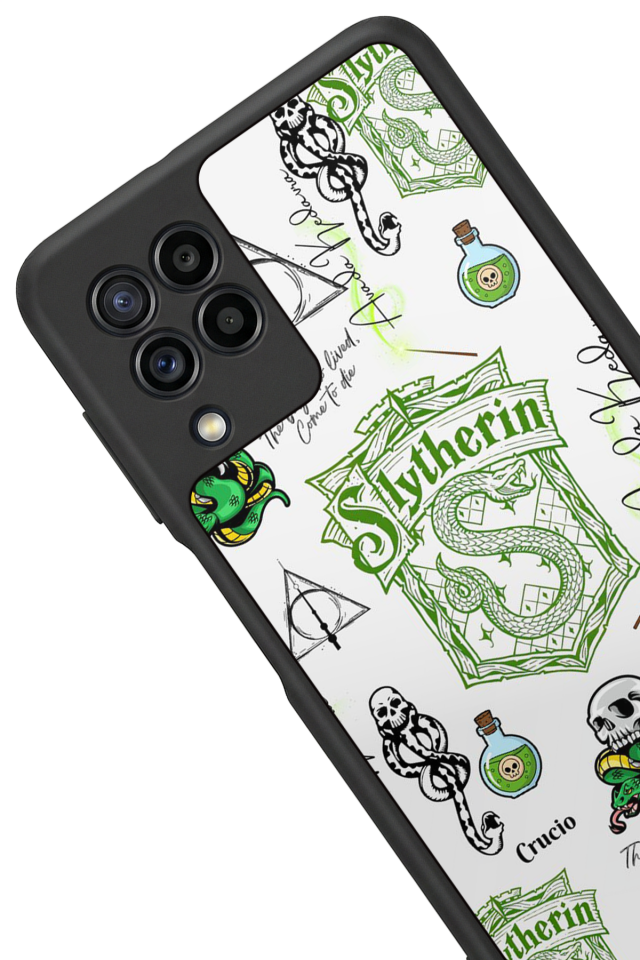 Samsung Galaxy M22 Uyumlu HarryPotter Tasarımlı Glossy Premium Kılıf