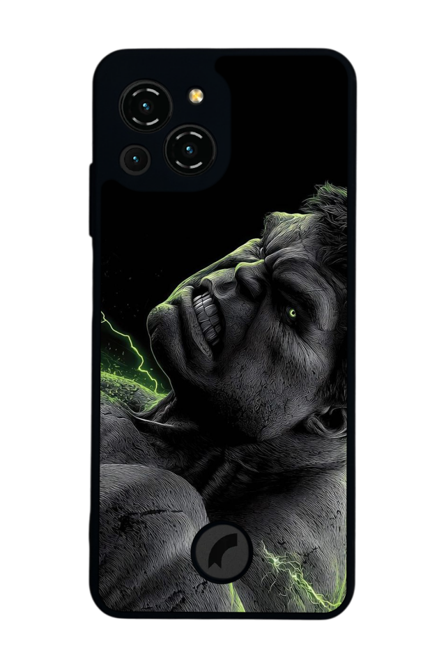 Reeder S23 Pro Max Uyumlu Hulk Tasarımlı Glossy Premium Kılıf