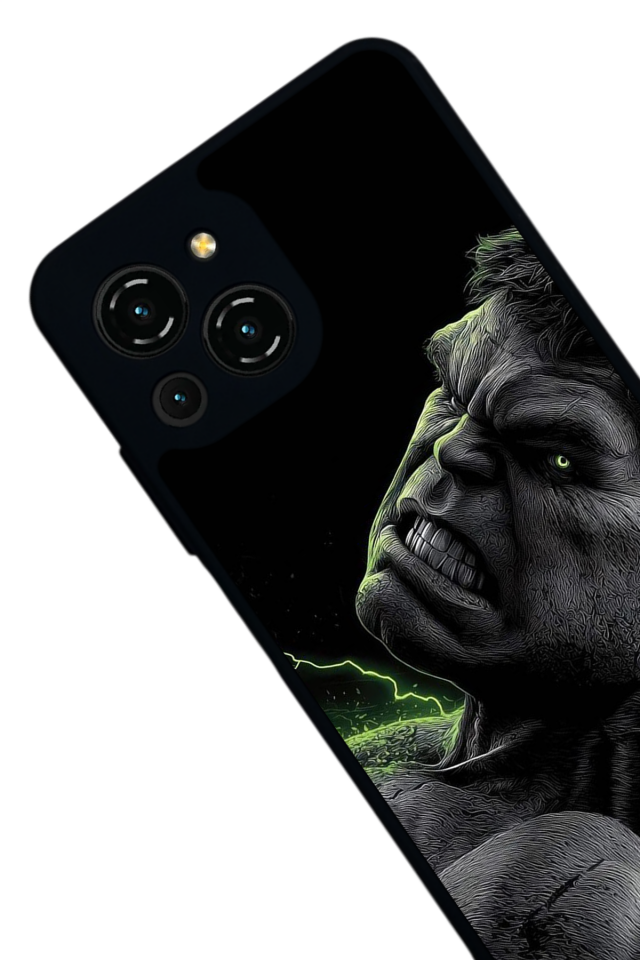 Reeder S23 Pro Max Uyumlu Hulk Tasarımlı Glossy Premium Kılıf