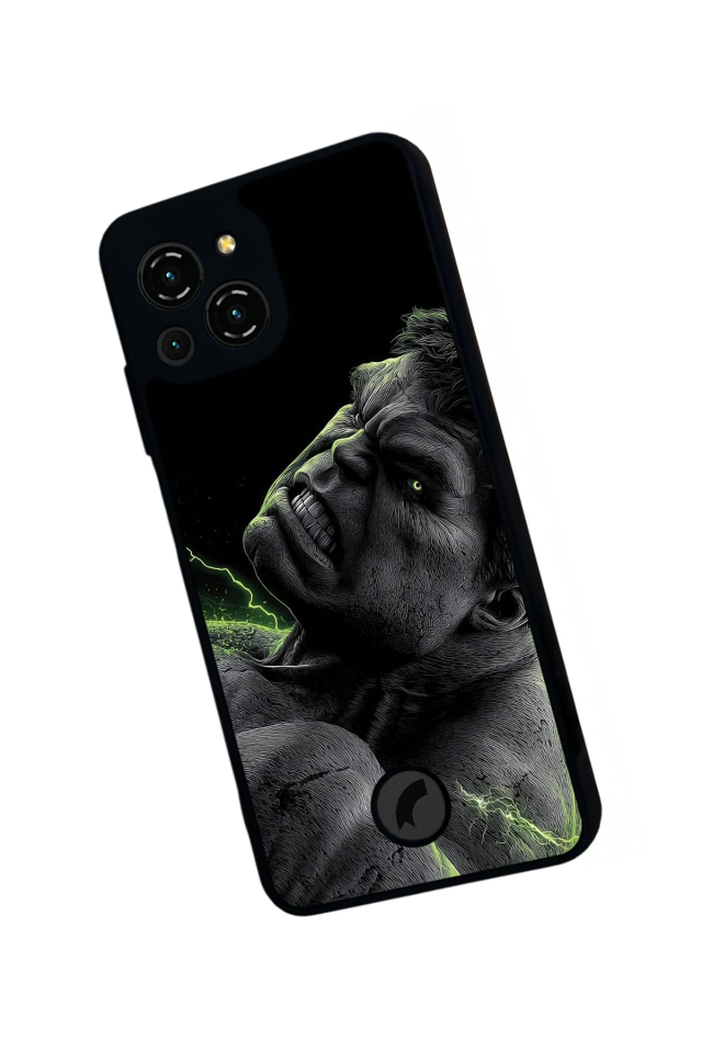 Reeder S23 Pro Max Uyumlu Hulk Tasarımlı Glossy Premium Kılıf