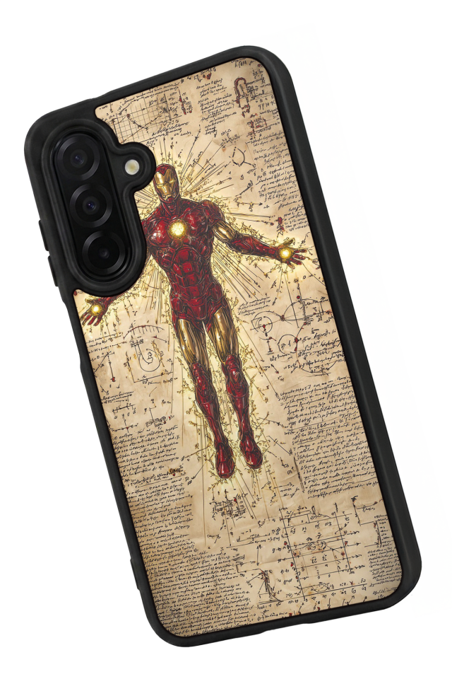 Samsung Galaxy A56 Uyumlu Iron Man ( Demir Adam ) Tasarımlı Glossy Premium Kılıf