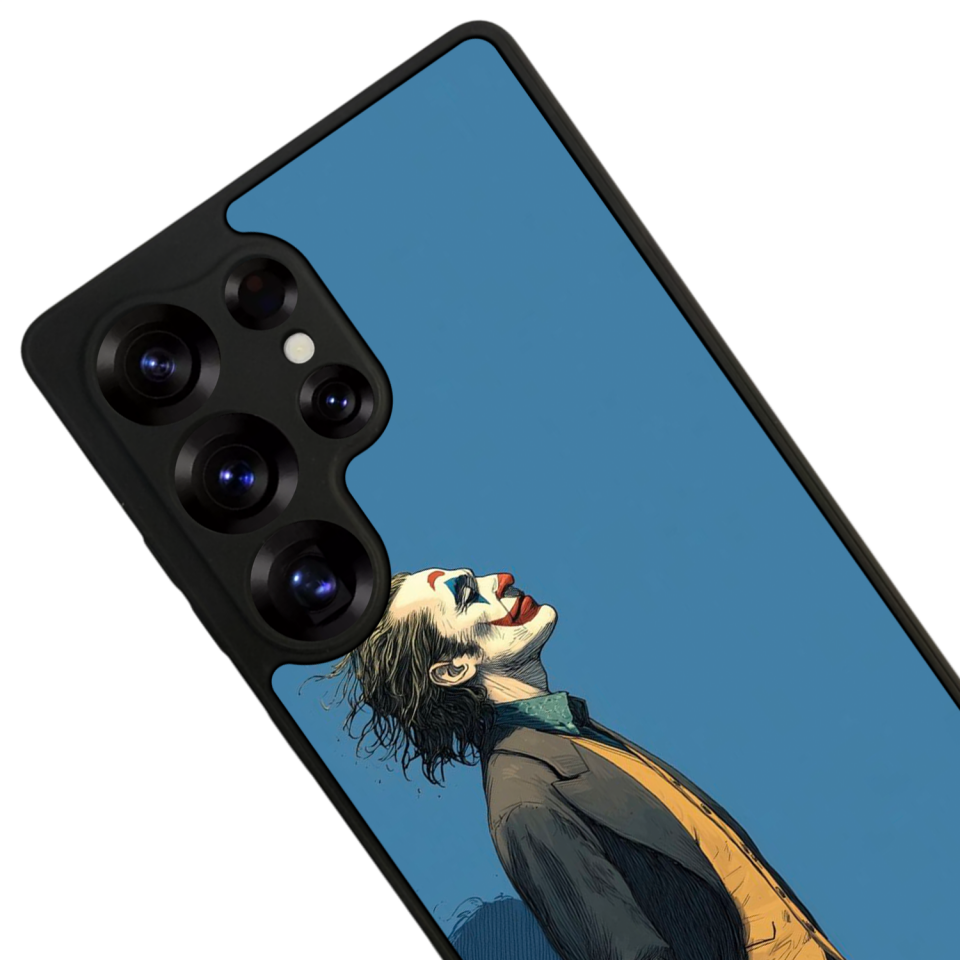 Samsung Galaxy S25 Ultra Uyumlu Joker Tasarımlı Glossy Premium Kılıf