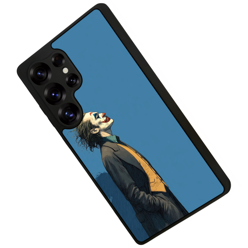 Samsung Galaxy S25 Ultra Uyumlu Joker Tasarımlı Glossy Premium Kılıf