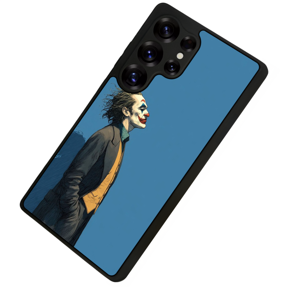 Samsung Galaxy S25 Ultra Uyumlu Joker Tasarımlı Glossy Premium Kılıf