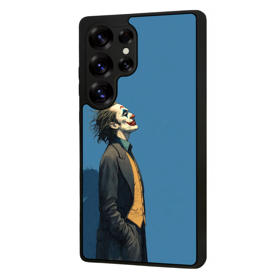 Samsung Galaxy S25 Ultra Uyumlu Joker Tasarımlı Glossy Premium Kılıf