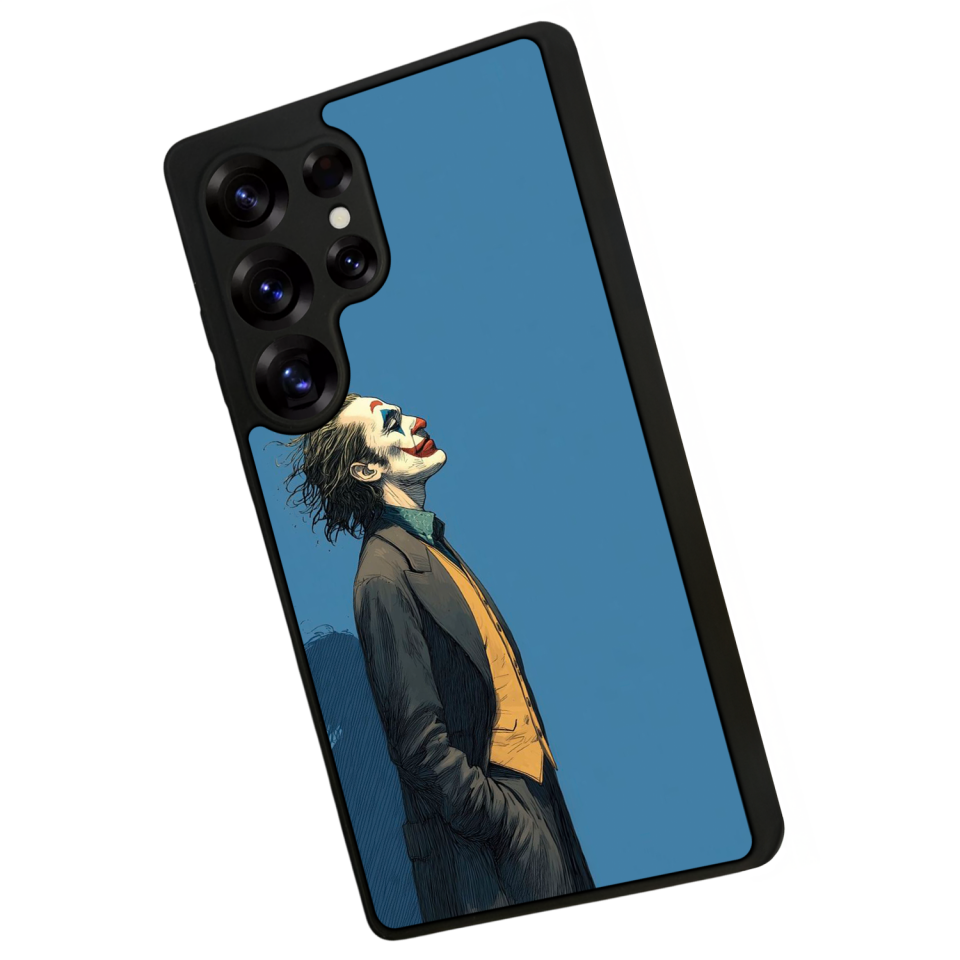 Samsung Galaxy S25 Ultra Uyumlu Joker Tasarımlı Glossy Premium Kılıf