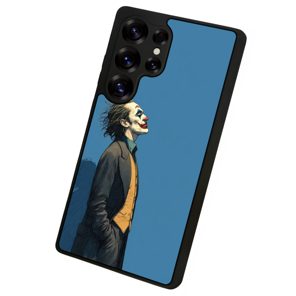 Samsung Galaxy S25 Ultra Uyumlu Joker Tasarımlı Glossy Premium Kılıf
