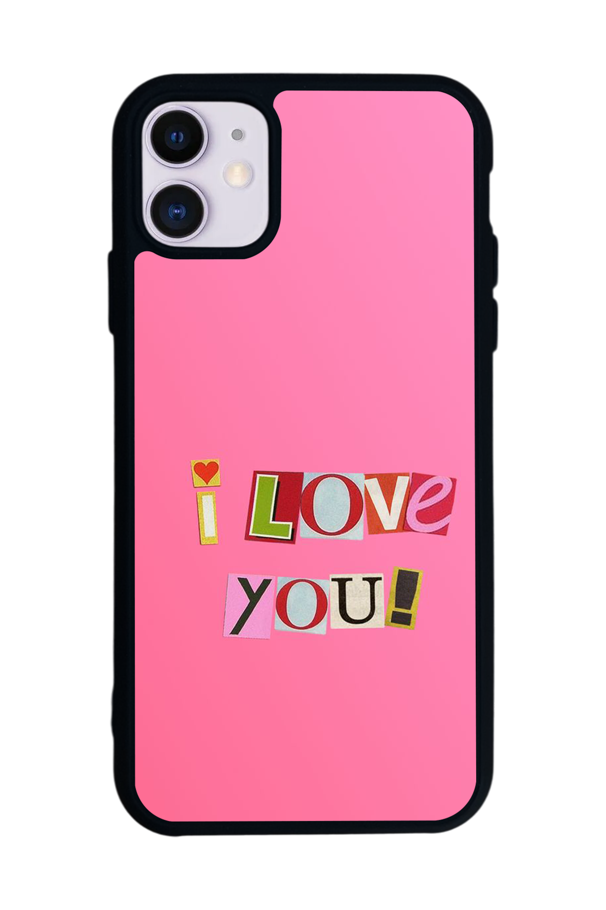 iPhone 11 Uyumlu Kalp Love Tasarımlı Glossy Premium Kılıf