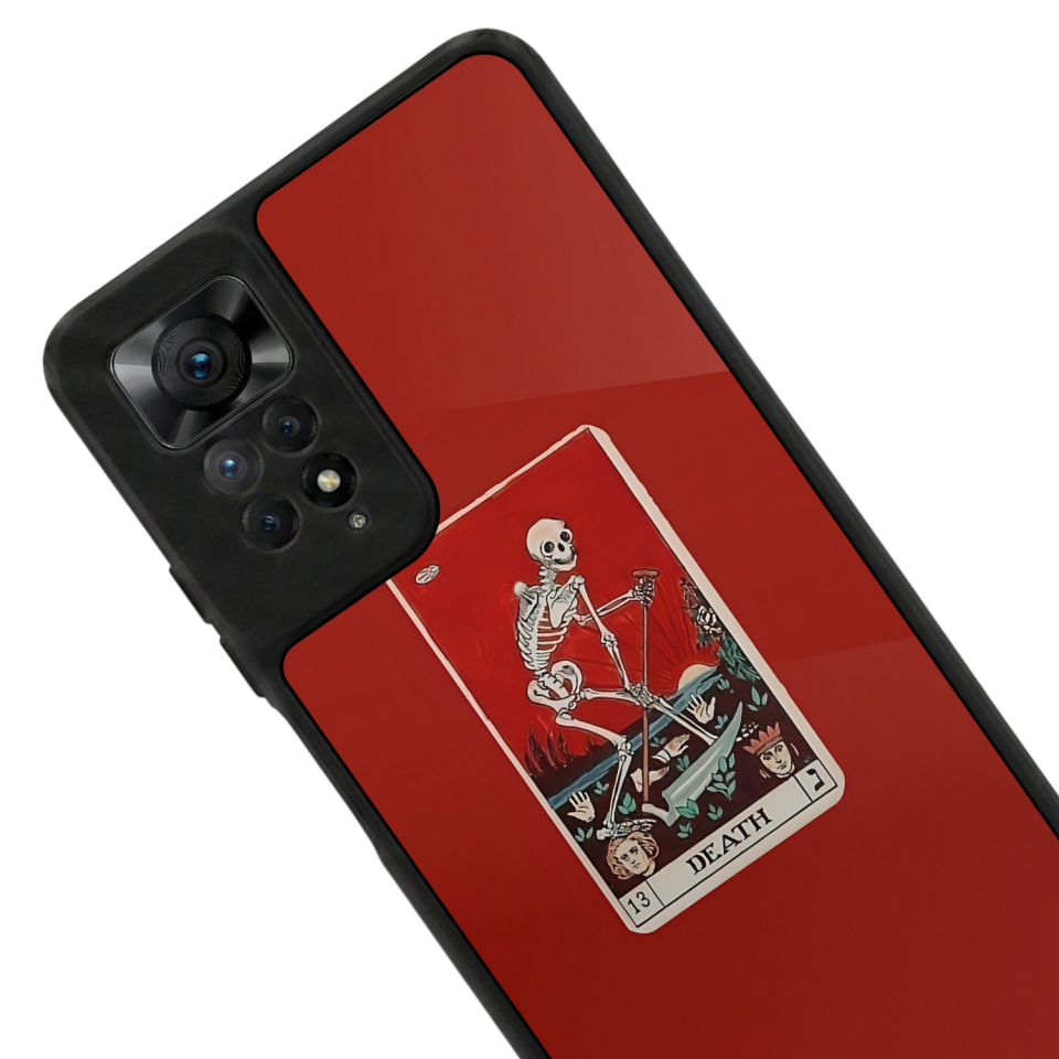 Xiaomi Redmi Note 12 Pro Uyumlu Kirmizi Tasarımlı Glossy Premium Kılıf