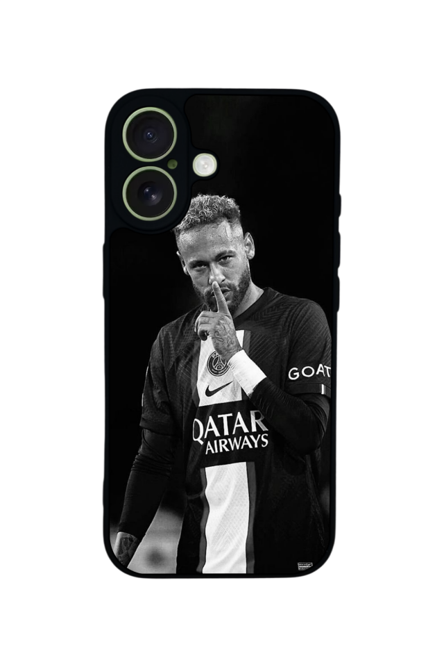 iPhone 17 Uyumlu Neymar Tasarımlı Glossy Premium Kılıf