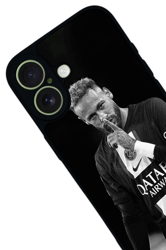 iPhone 17 Uyumlu Neymar Tasarımlı Glossy Premium Kılıf