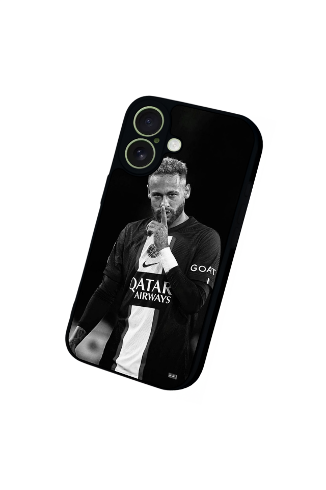 iPhone 17 Uyumlu Neymar Tasarımlı Glossy Premium Kılıf