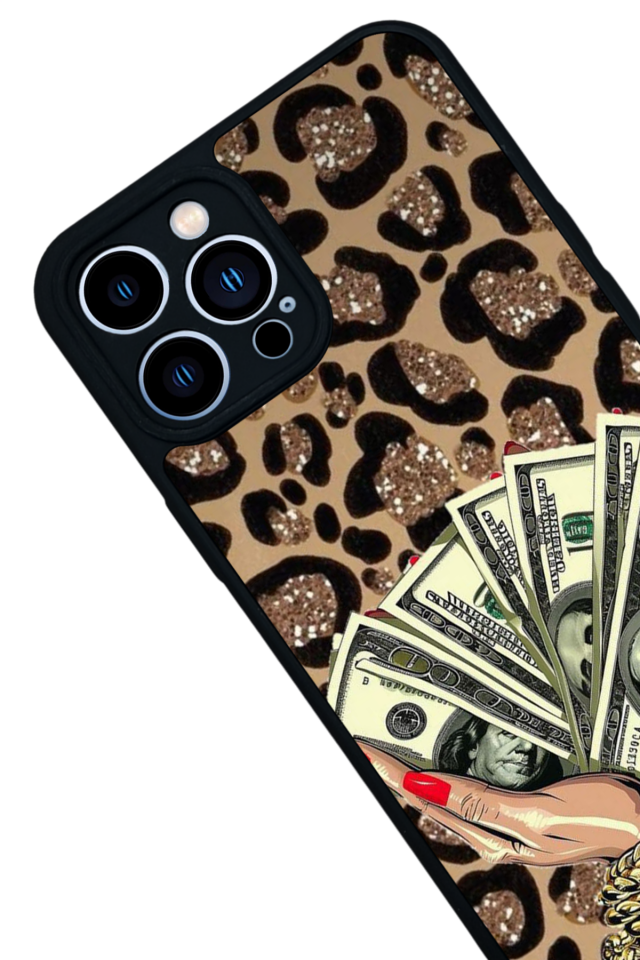 iPhone 12 Pro Max Uyumlu Para Tasarımlı Glossy Premium Kılıf