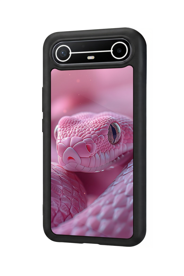 Tecno Spark Slim 5G Uyumlu Yılan Tasarımlı Glossy Premium Kılıf