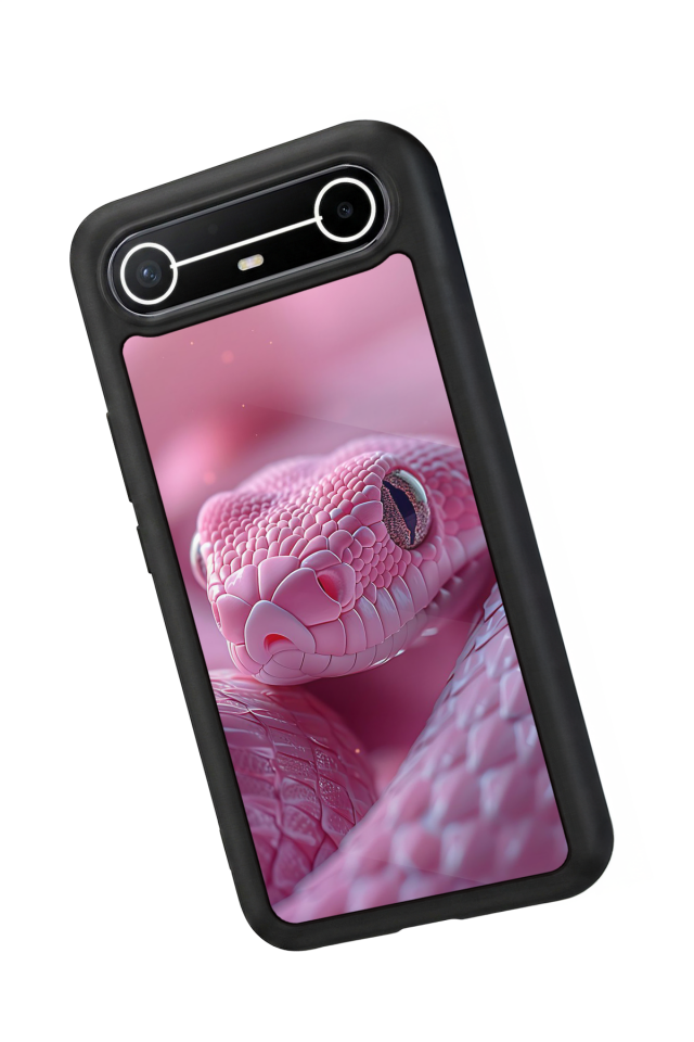 Tecno Spark Slim 5G Uyumlu Yılan Tasarımlı Glossy Premium Kılıf