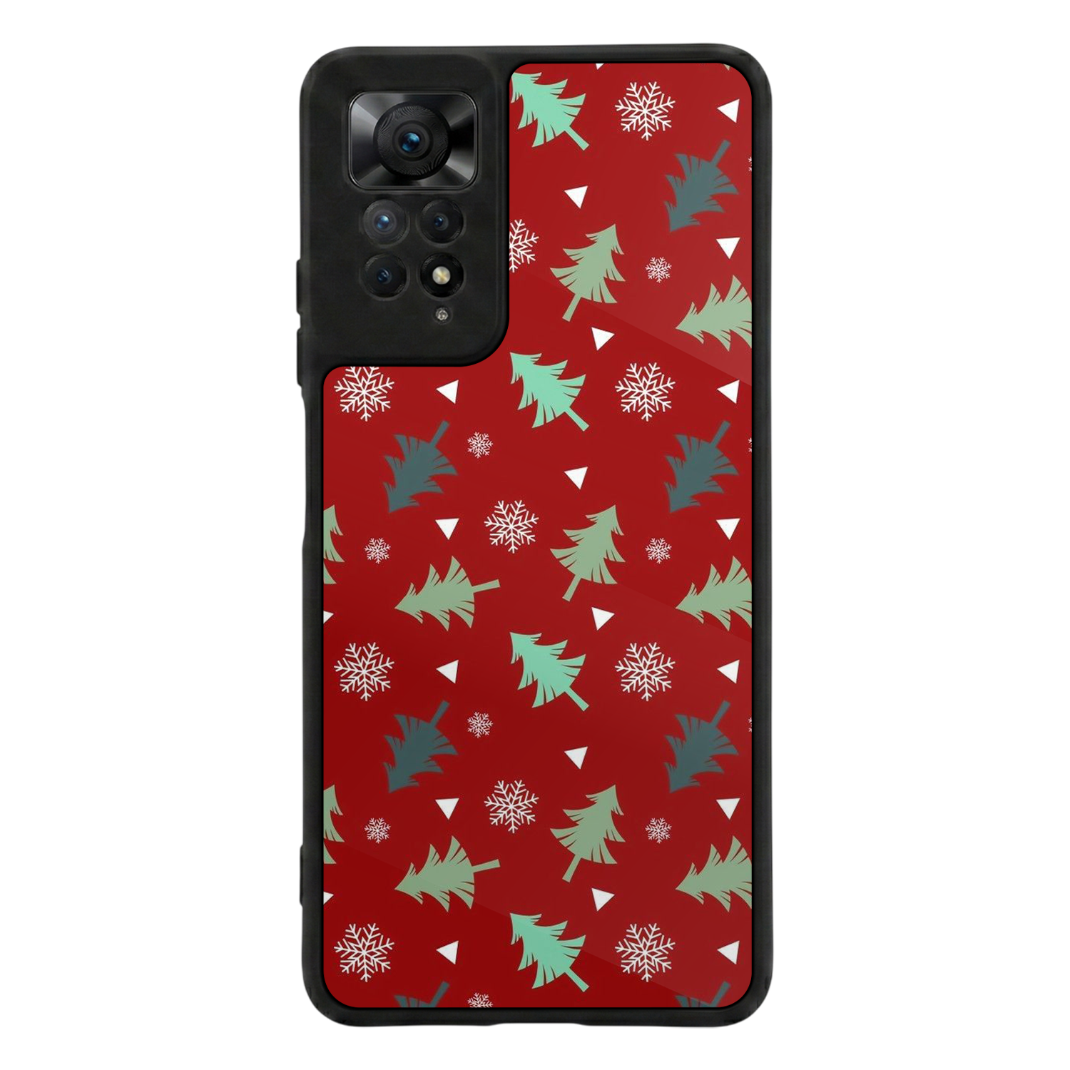 Xiaomi Redmi Note 11 Pro Uyumlu Yilbasi Christmas Tasarımlı Glossy Premium Kılıf