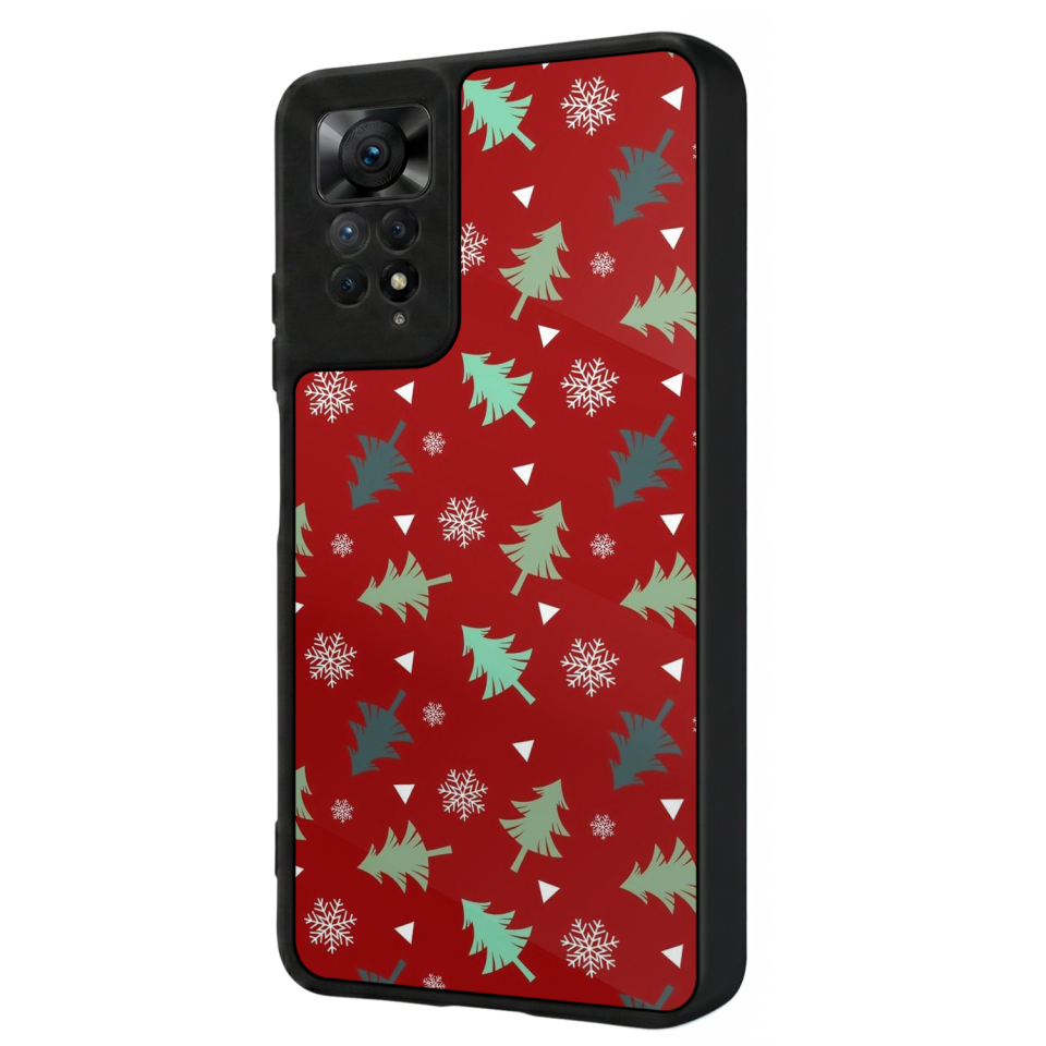 Xiaomi Redmi Note 11 Pro Uyumlu Yilbasi Christmas Tasarımlı Glossy Premium Kılıf