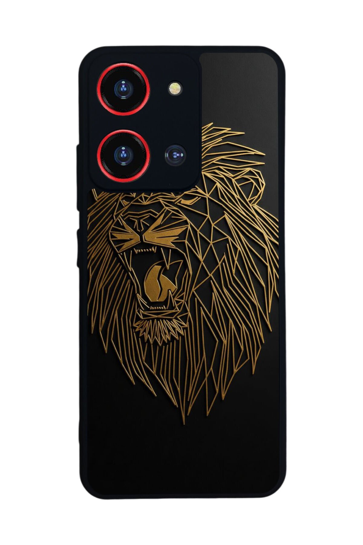 Reeder S19 Max Pro S ZOOM Uyumlu Aslan Tasarımlı Glossy Premium Kılıf