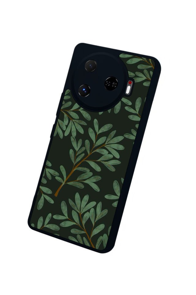 Tecno Camon 30 Pro Uyumlu Botanik Tasarımlı Glossy Premium Kılıf