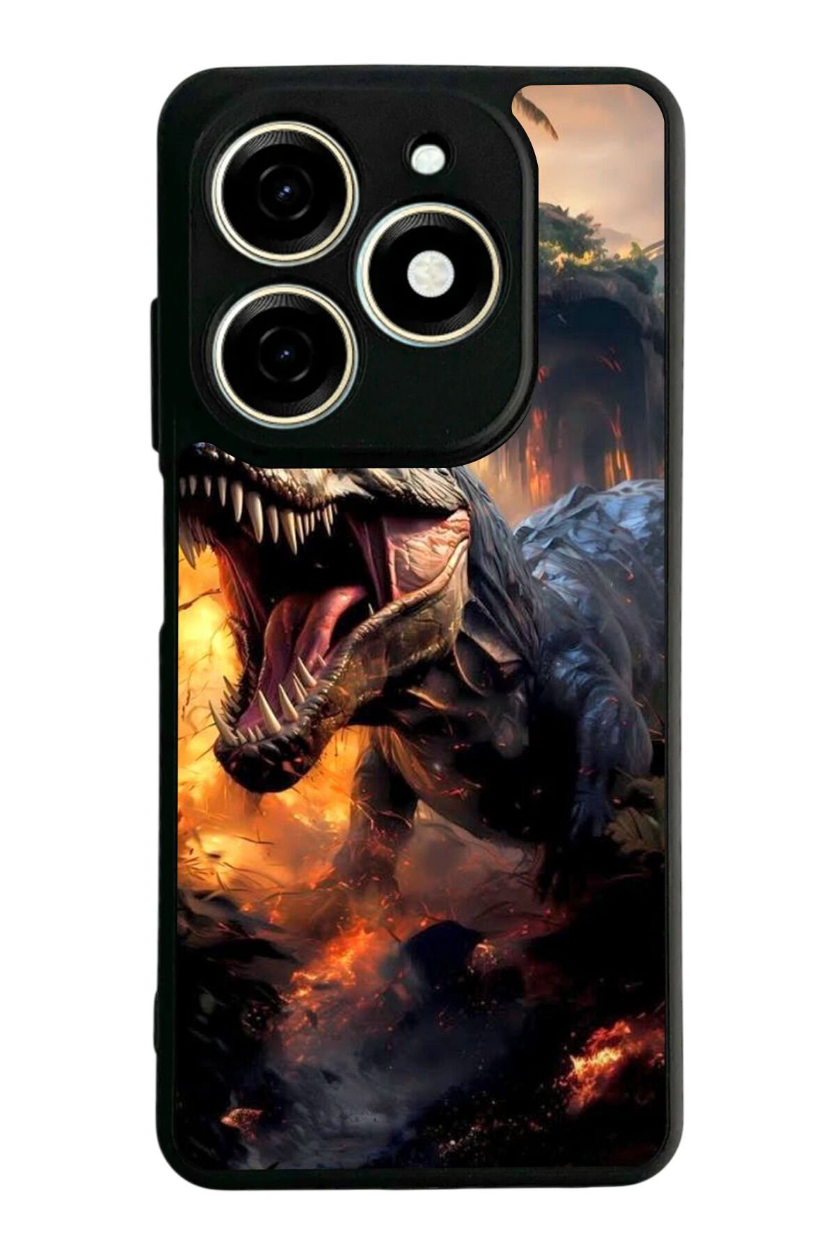 Infınıx Smart 8 Pro Uyumlu T-ReInfınıx Smart 8 Pro Tasarımlı Glossy Premium Kılıf