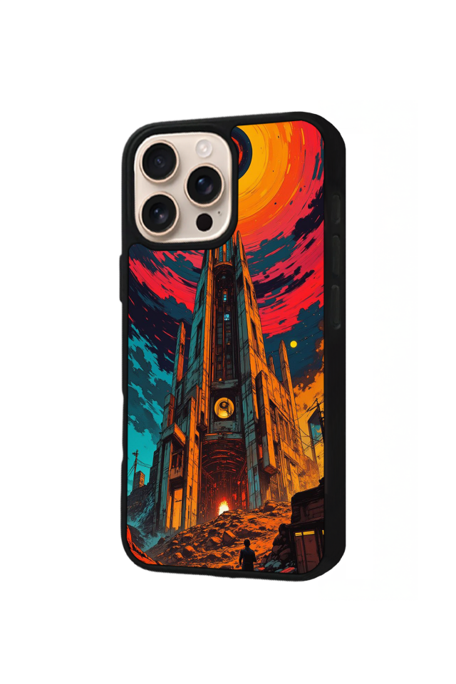 iPhone 14 Pro Max Uyumlu Abstract Tasarımlı Glossy Premium Kılıf