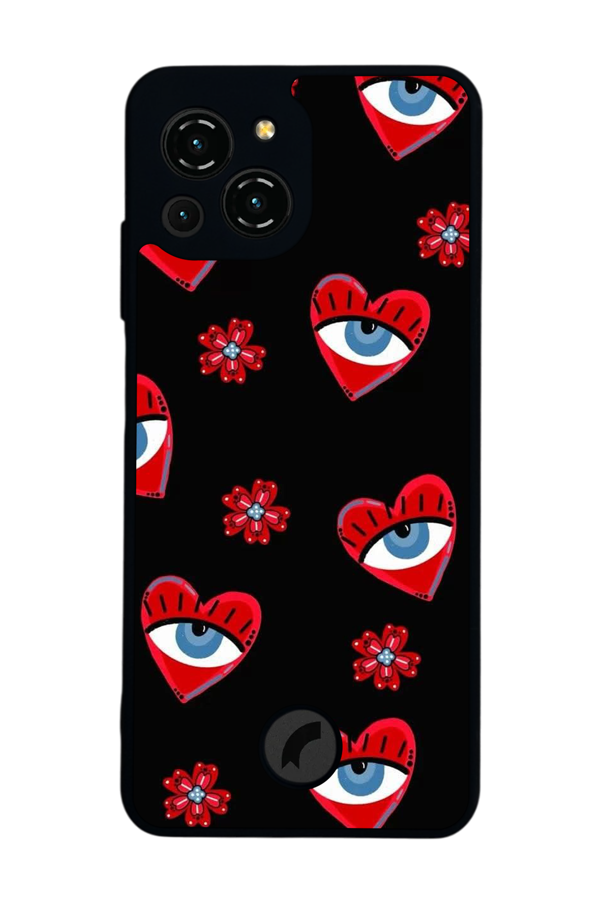 Reeder S23 Pro Max Uyumlu Göz Tasarımlı Glossy Premium Kılıf