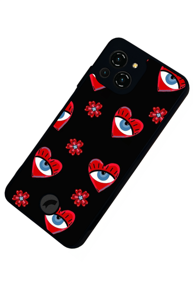 Reeder S23 Pro Max Uyumlu Göz Tasarımlı Glossy Premium Kılıf