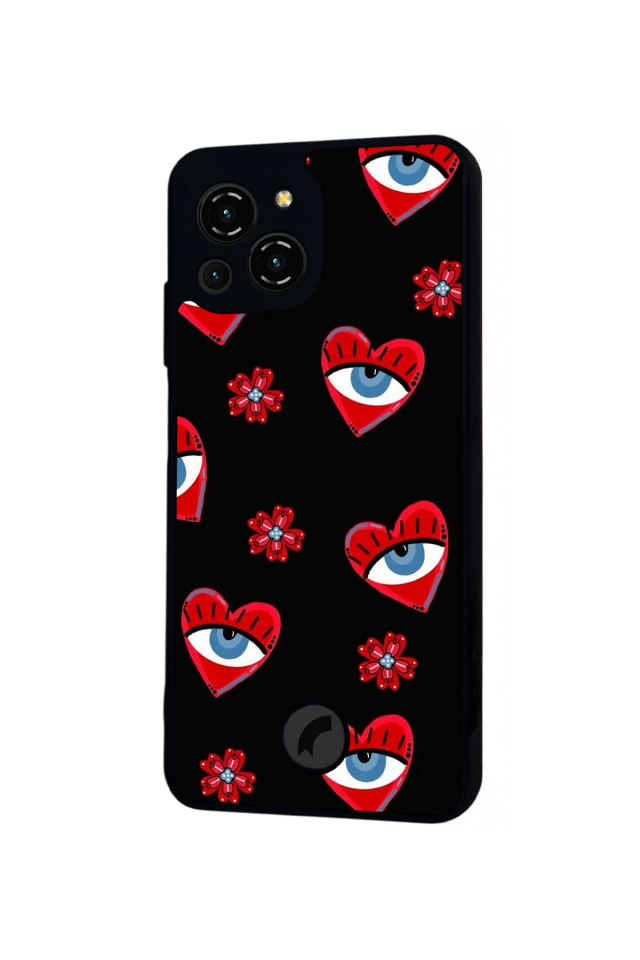 Reeder S23 Pro Max Uyumlu Göz Tasarımlı Glossy Premium Kılıf