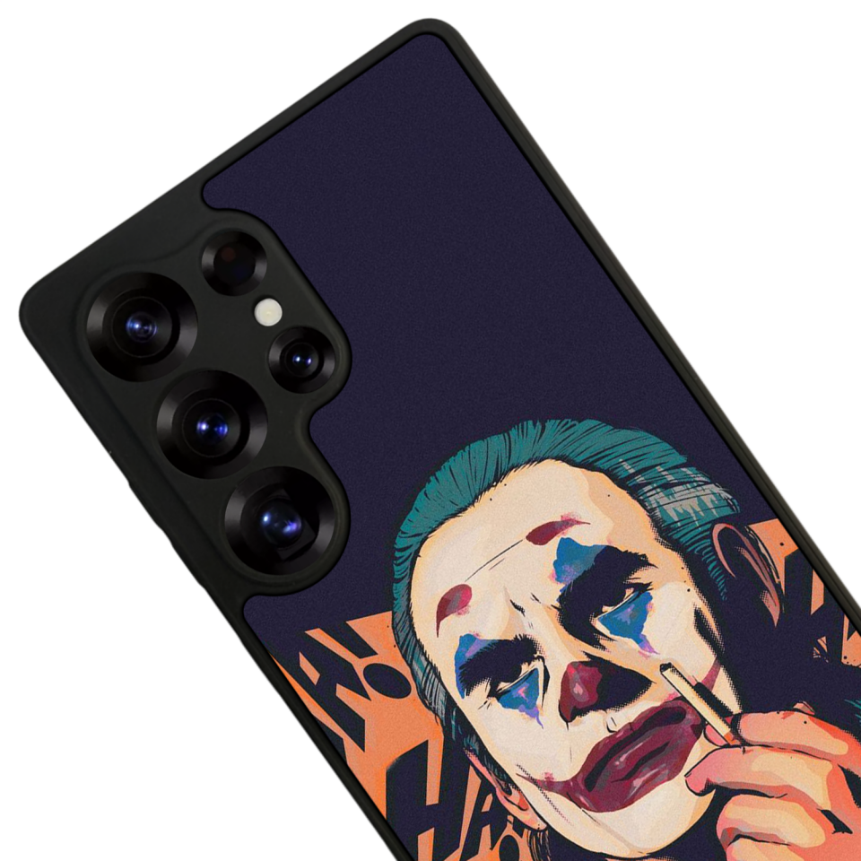 Samsung Galaxy S25 Ultra Uyumlu Joker Tasarımlı Glossy Premium Kılıf