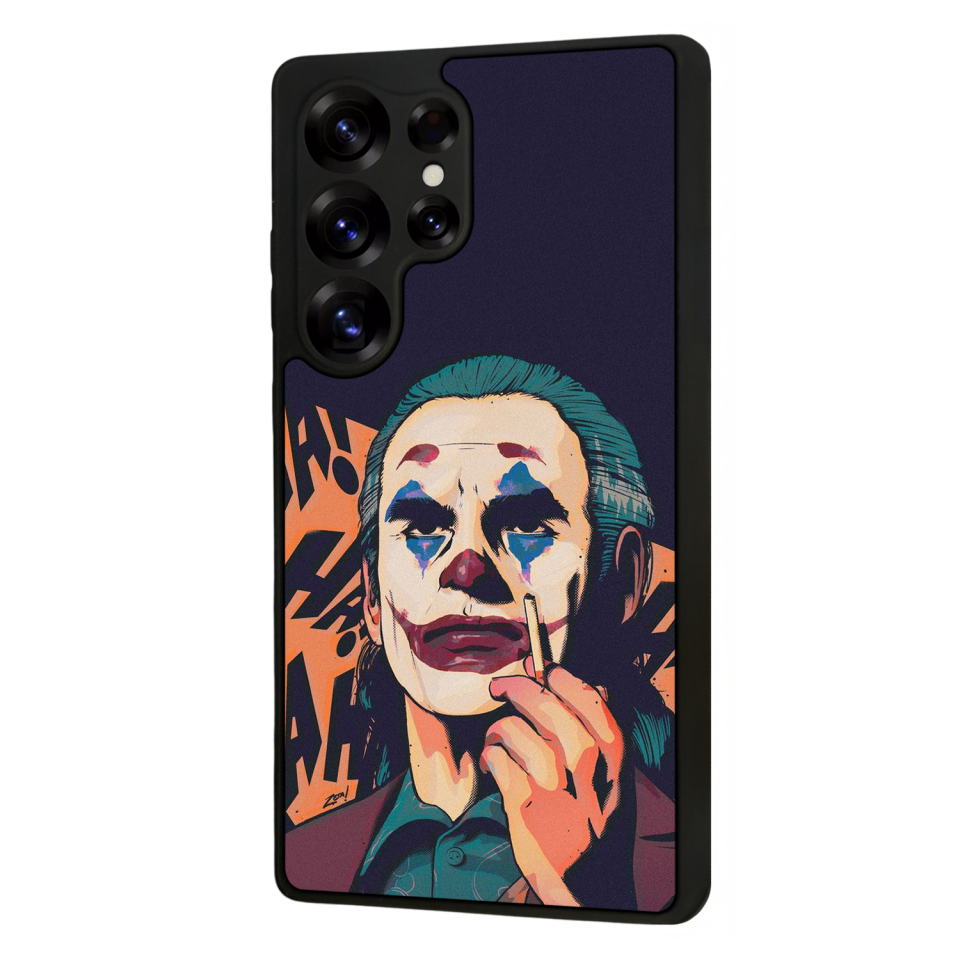 Samsung Galaxy S25 Ultra Uyumlu Joker Tasarımlı Glossy Premium Kılıf