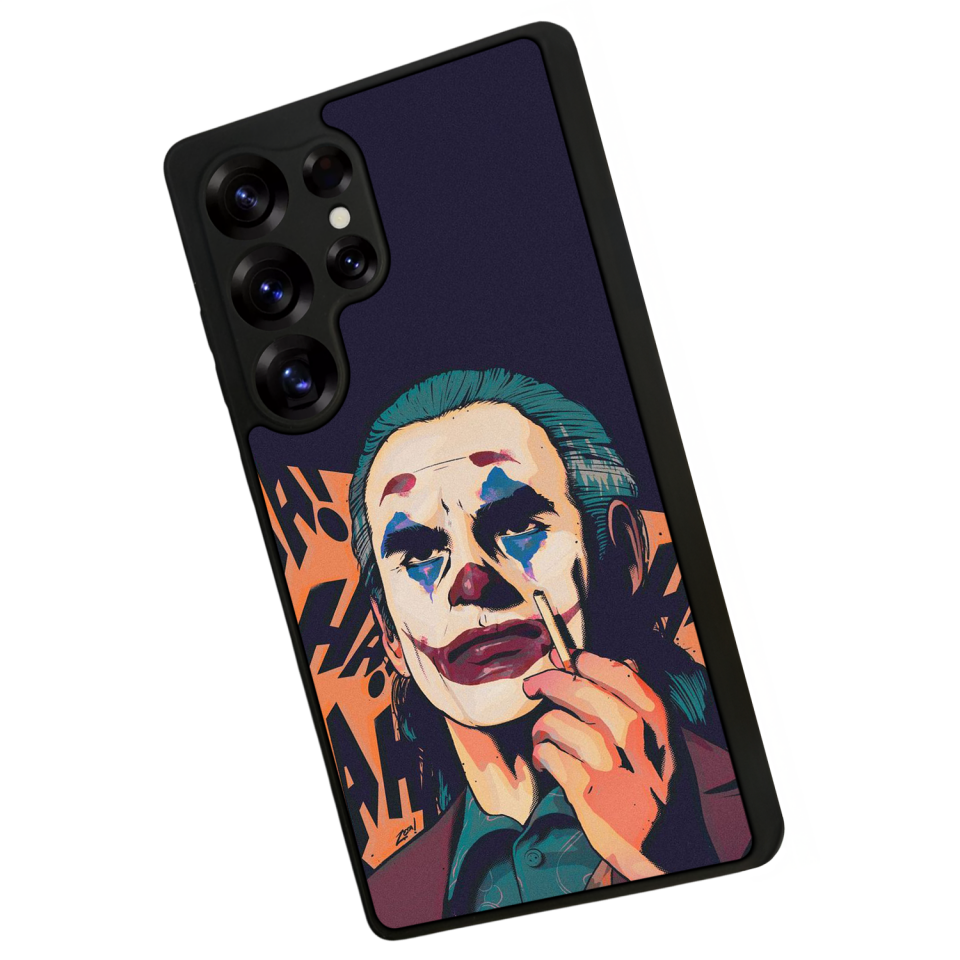 Samsung Galaxy S25 Ultra Uyumlu Joker Tasarımlı Glossy Premium Kılıf