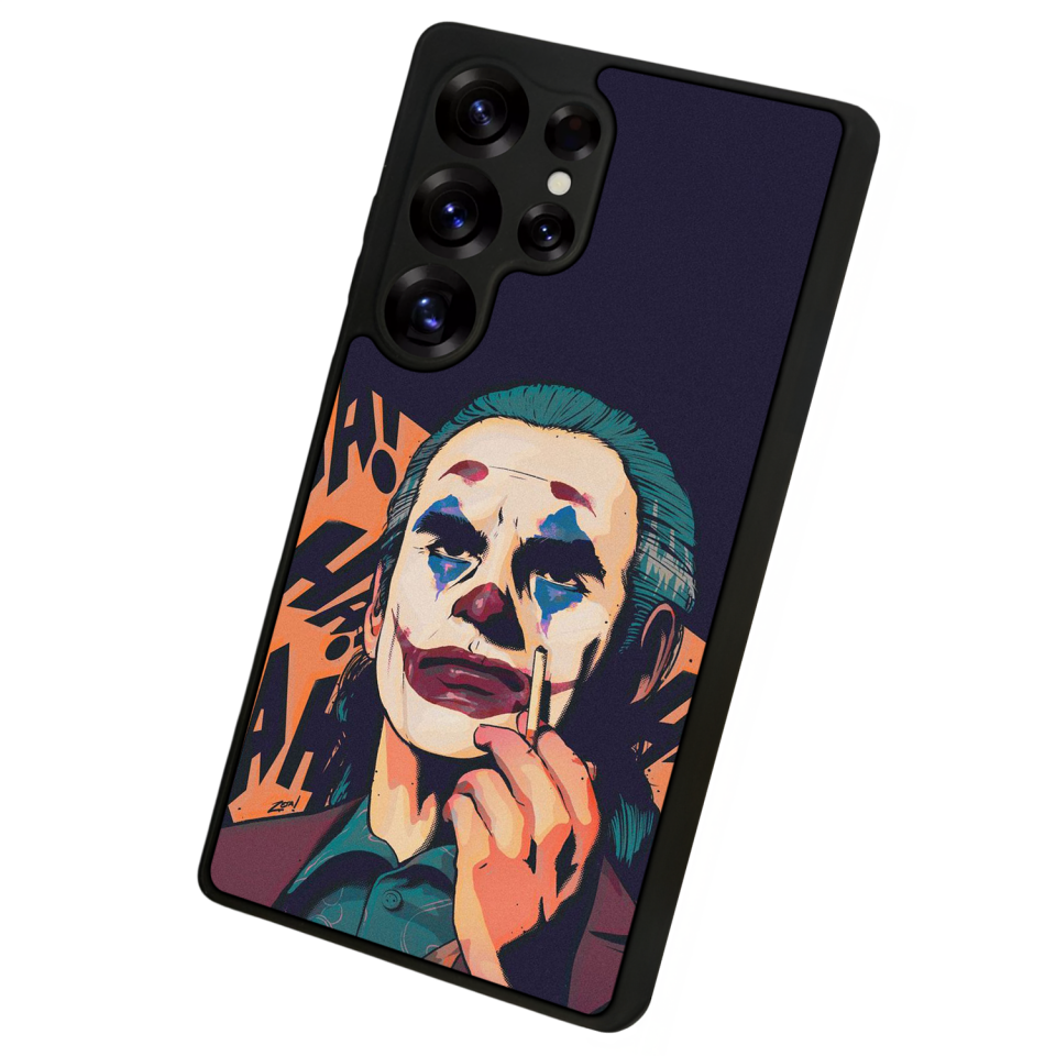 Samsung Galaxy S25 Ultra Uyumlu Joker Tasarımlı Glossy Premium Kılıf