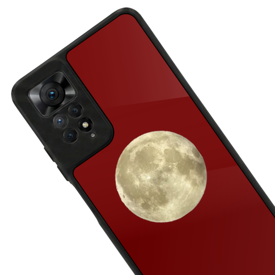 Xiaomi Redmi Note 12 Pro Uyumlu Kirmizi Tasarımlı Glossy Premium Kılıf