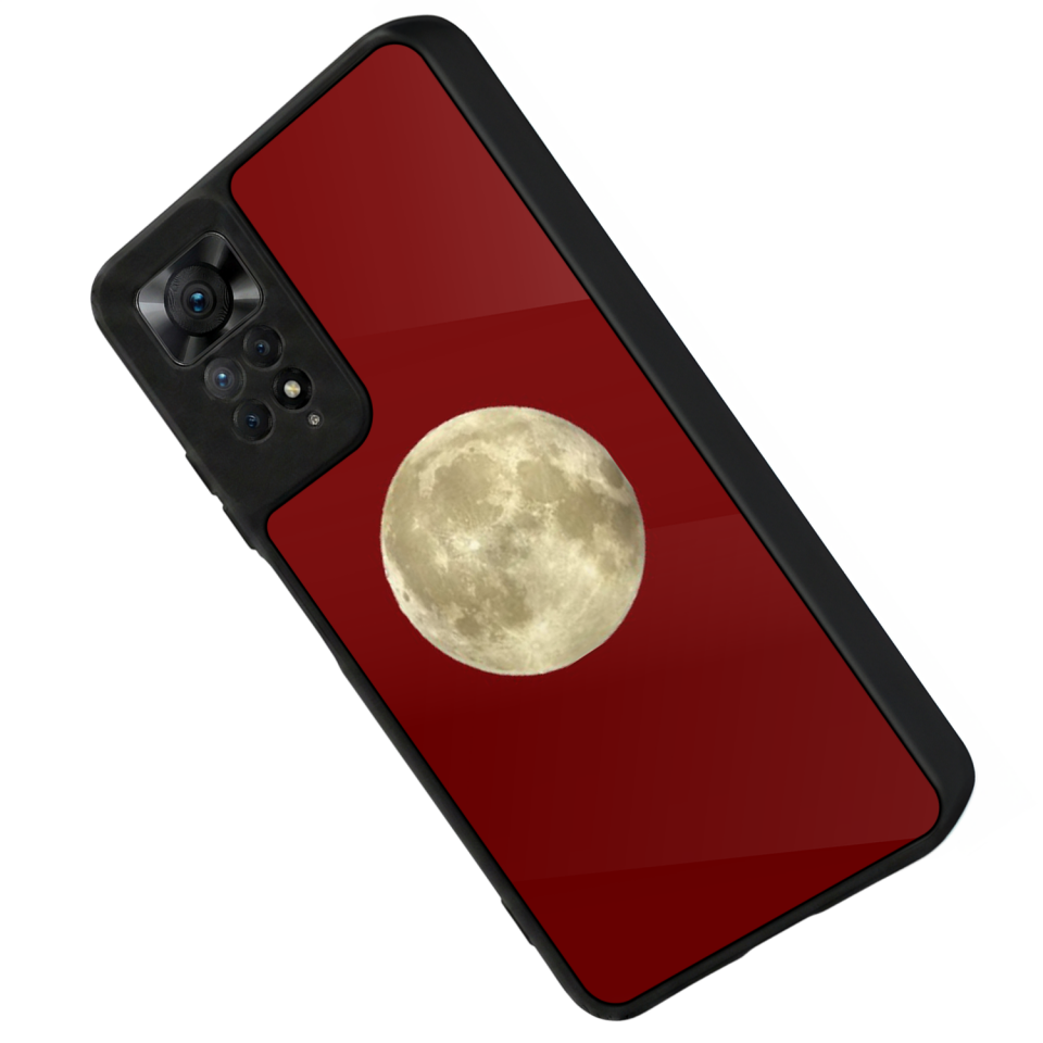 Xiaomi Redmi Note 12 Pro Uyumlu Kirmizi Tasarımlı Glossy Premium Kılıf