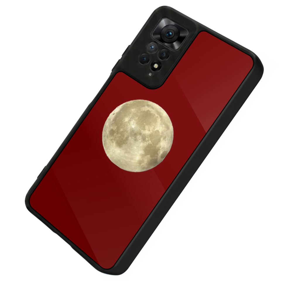 Xiaomi Redmi Note 12 Pro Uyumlu Kirmizi Tasarımlı Glossy Premium Kılıf