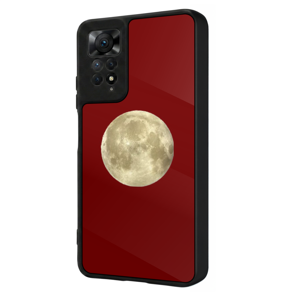 Xiaomi Redmi Note 12 Pro Uyumlu Kirmizi Tasarımlı Glossy Premium Kılıf